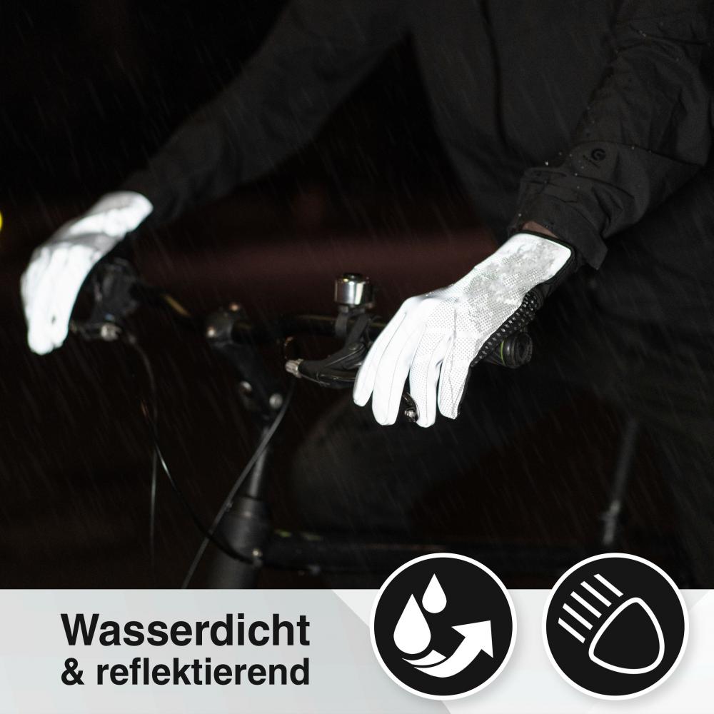 Valkental Handschuhe GloRider V2 Ultra Gr. XS Grau Reflectiv