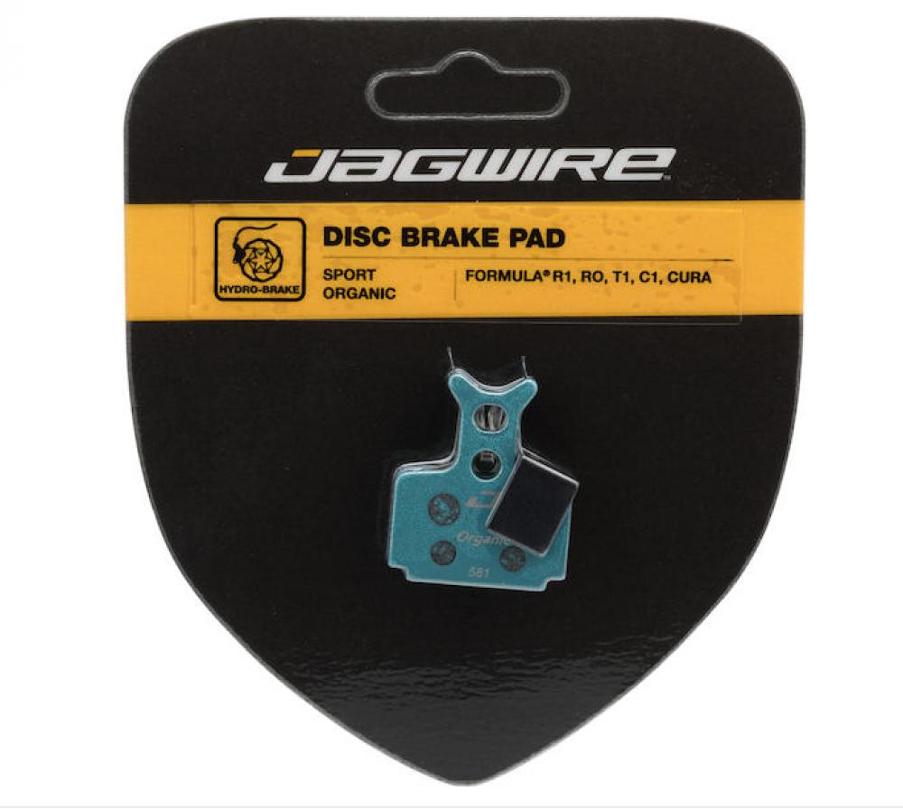 Jagwire Bremsbeläge Disc Sport Organic für Formula - Organische Scheibenbremsbeläge mit guter Leistung
