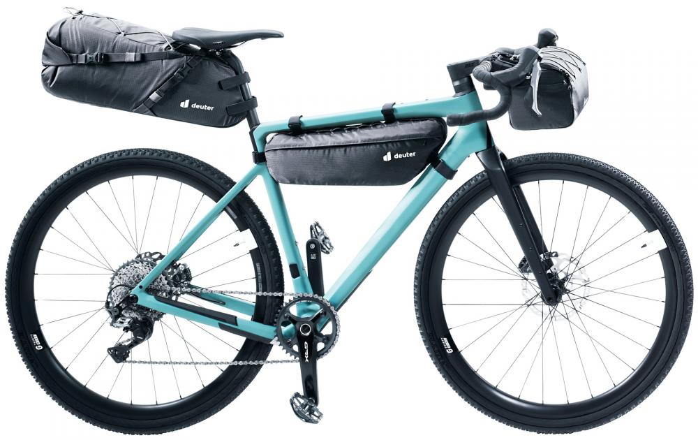 Deuter Mondego SB 16 Satteltasche 16L Schwarz - Bikepacking Fahrradtasche