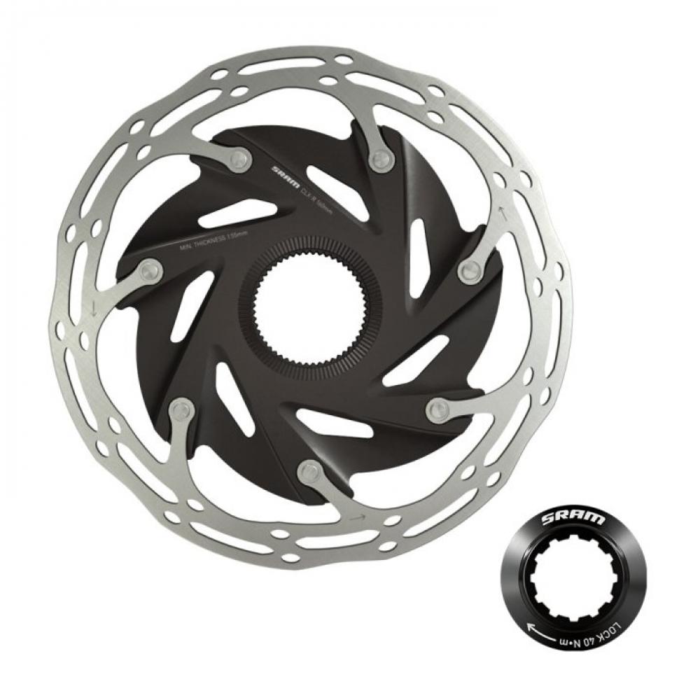 SRAM Centerline XR Rounded 160 mm Centerlock Bremsscheibe - leise, präzise Bremsperformance