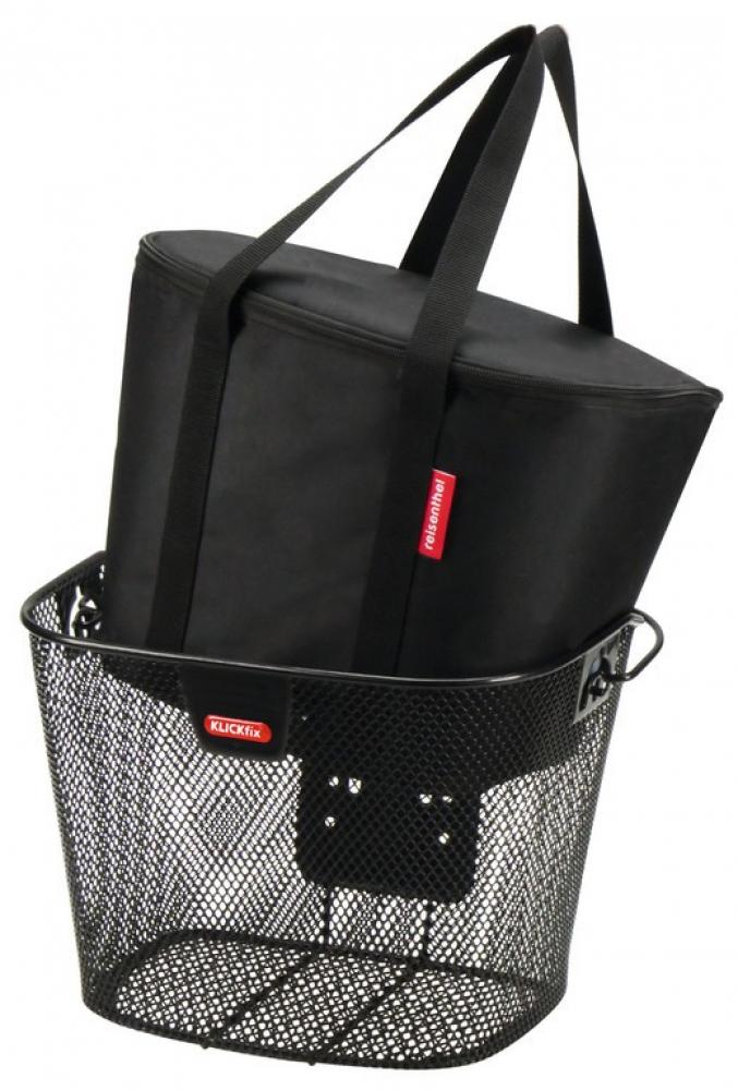 KLICKfix Thermotasche für Lenkerkorb schwarz 34x26x25 cm
