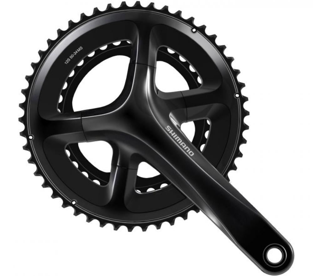 SHIMANO Kurbelgarnitur FC-RS520 170 mm 50-34 Zähne - 170 mm, 50-34 Zähne, 34 Zähne