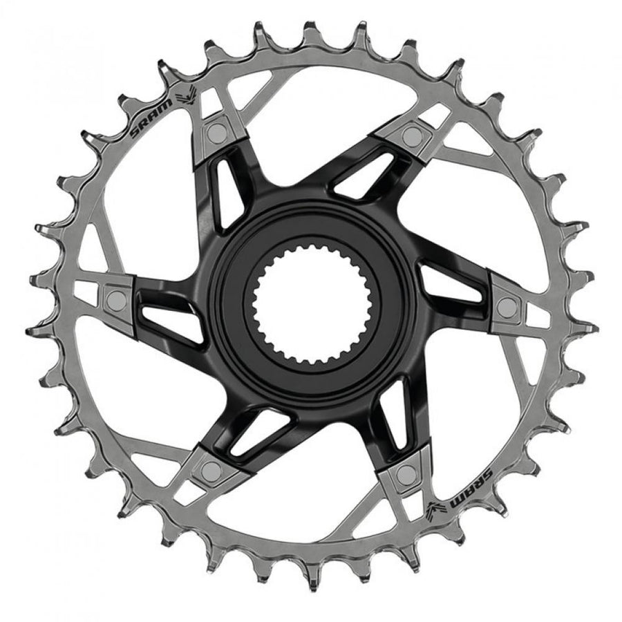 SRAM Kettenblatt T-Type Eagle Bosch 34T silber - präziser Antrieb für E-MTBs