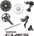 SHIMANO Gruppe CUES (FC-U6040-1) 10/11 Fach, 10 - moderne Komplett-Schalt- und Bremsgruppe