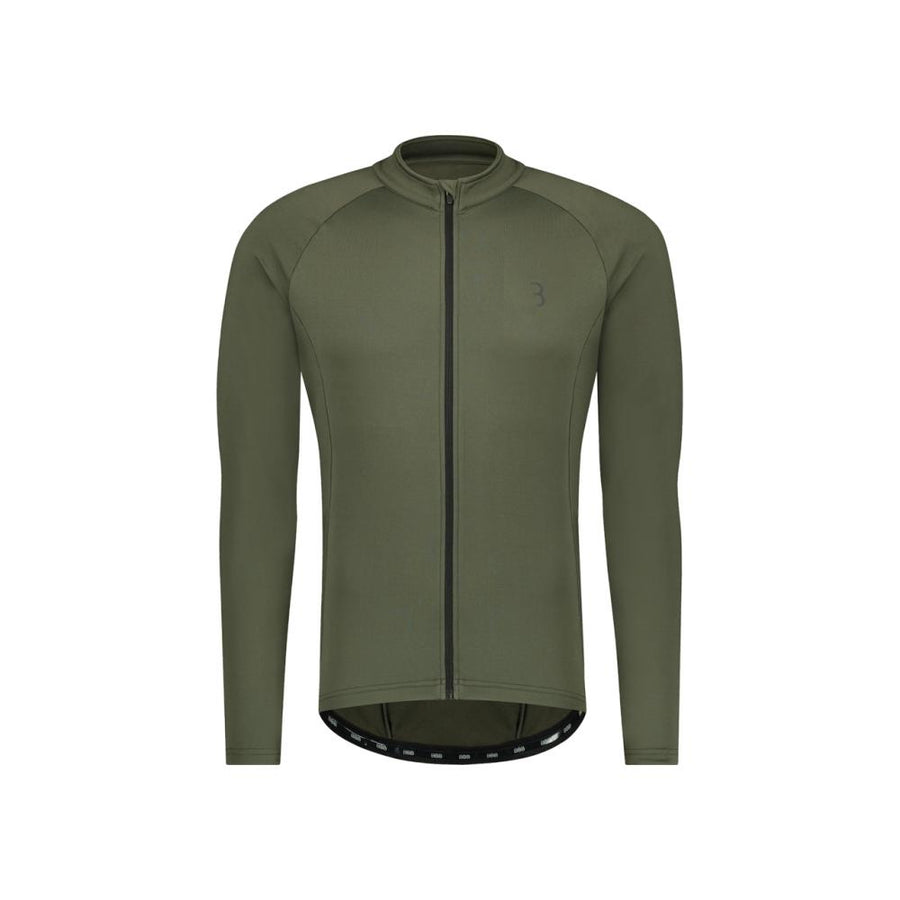 BBB Cycling BBB Langarmtrikot Transition l.a. l Olive - bequemes Langarm-Trikot für Frühling & Herbst