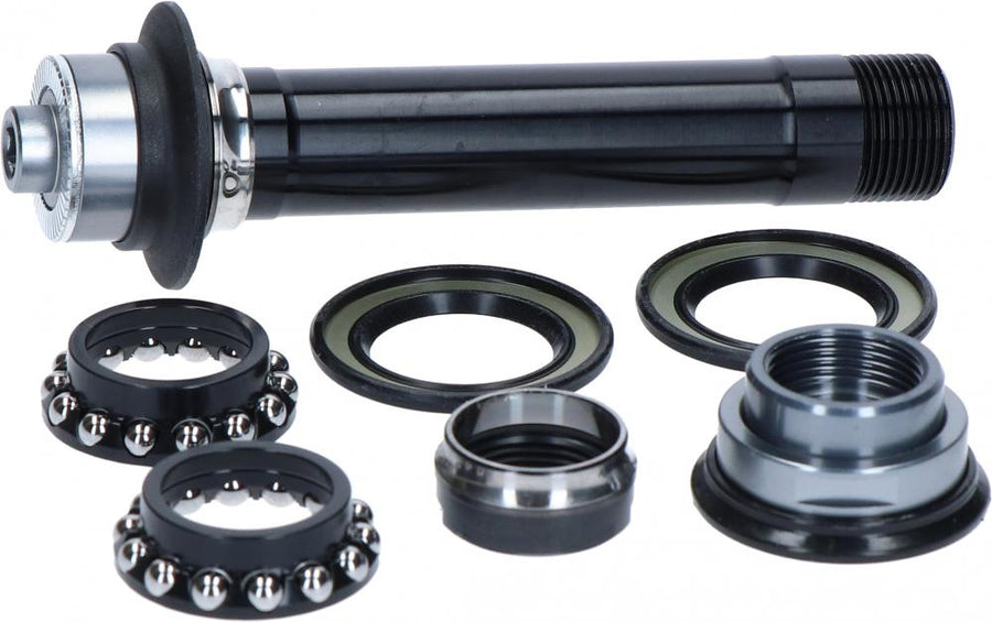 SHIMANO Hohlachse WH-RS700-F Komplettkit - Rennrad, Schnellspanner, Felgenbremse