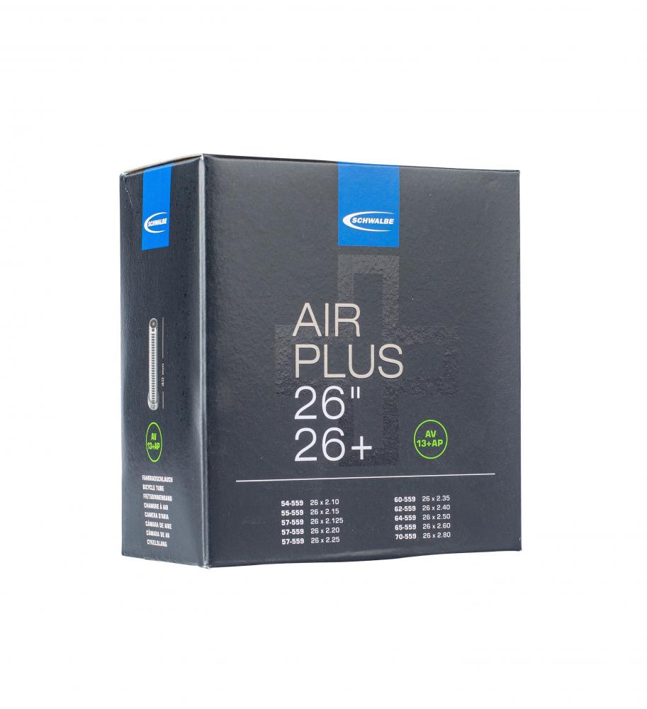 Schwalbe Schlauch AV13LAP AIR PLUS 54/70-559 Größe 54 - robuster E-Bike & Cargo-Bike Schlauch