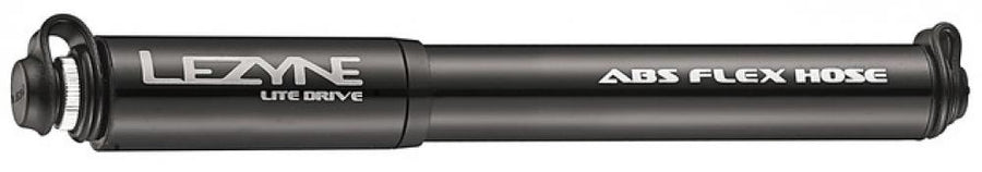 LEZYNE, Pumpe, Minipumpe, Lite Drive Medium, schwarz-glänzend, 160PSI, Länge 21,6cm