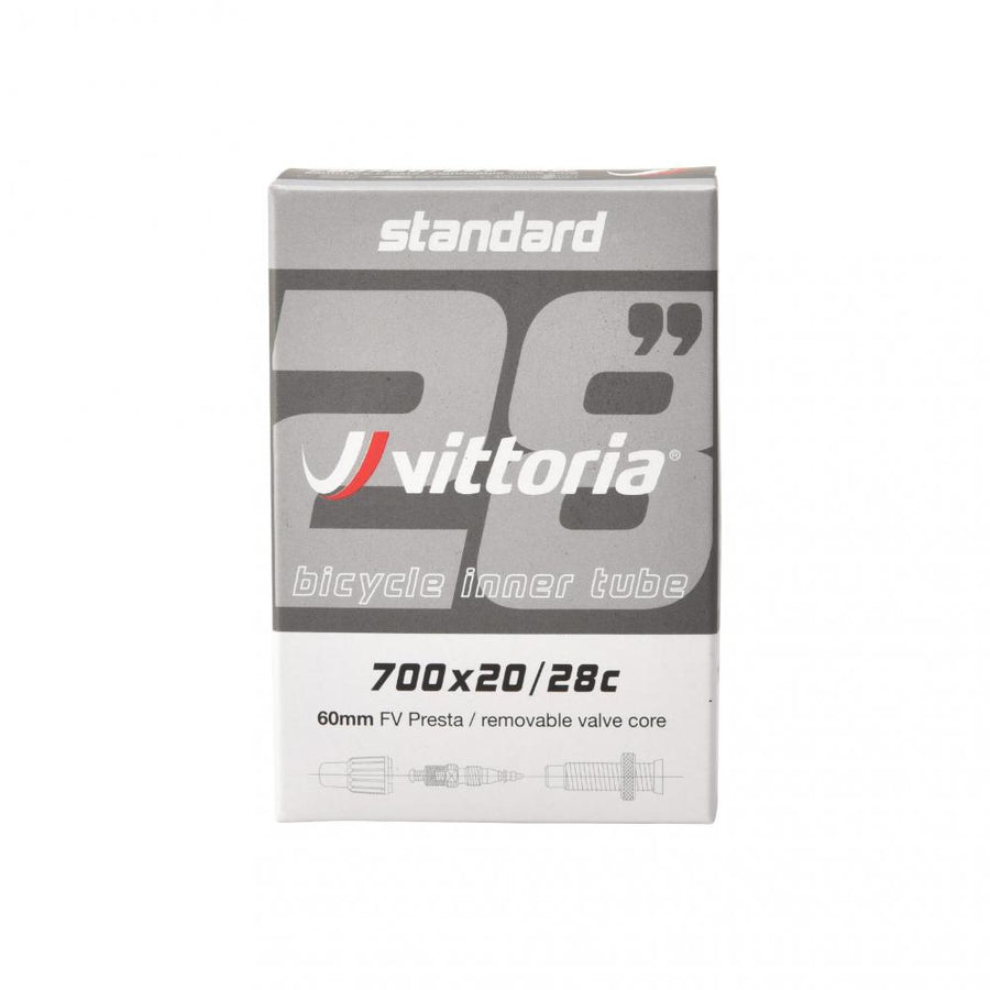 Vittoria Schlauch Standard 700x20/28c SV 60mm - zuverlässiger Rennradschlauch