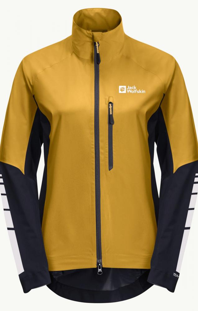 Jack Wolfskin Morobbia 2.5L Jkt W Texapore Regenjacke Golden Spice Größe S