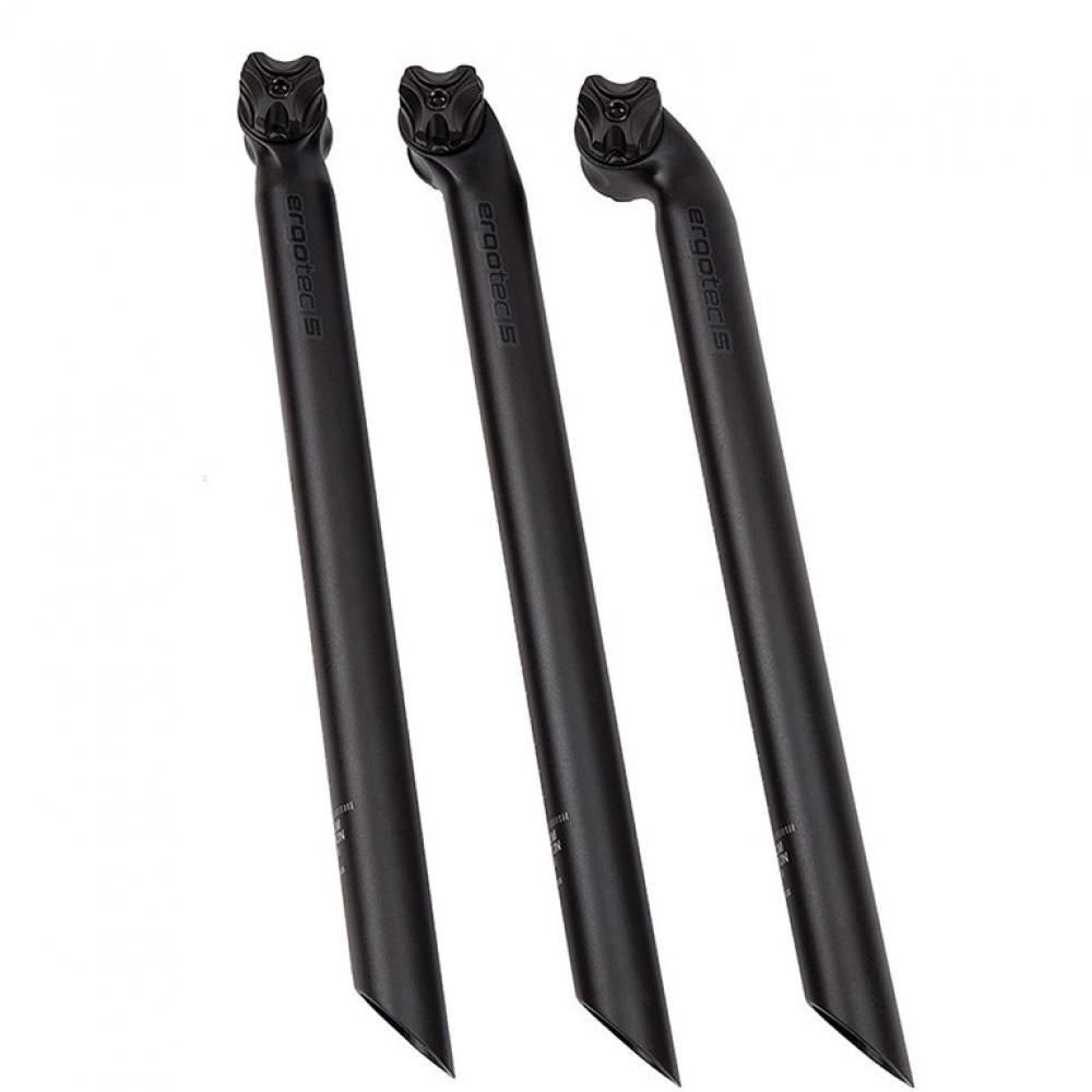 Ergotec Patentsattelstütze Viper 10° Ø 30,9mm L400mm schwarz Alu