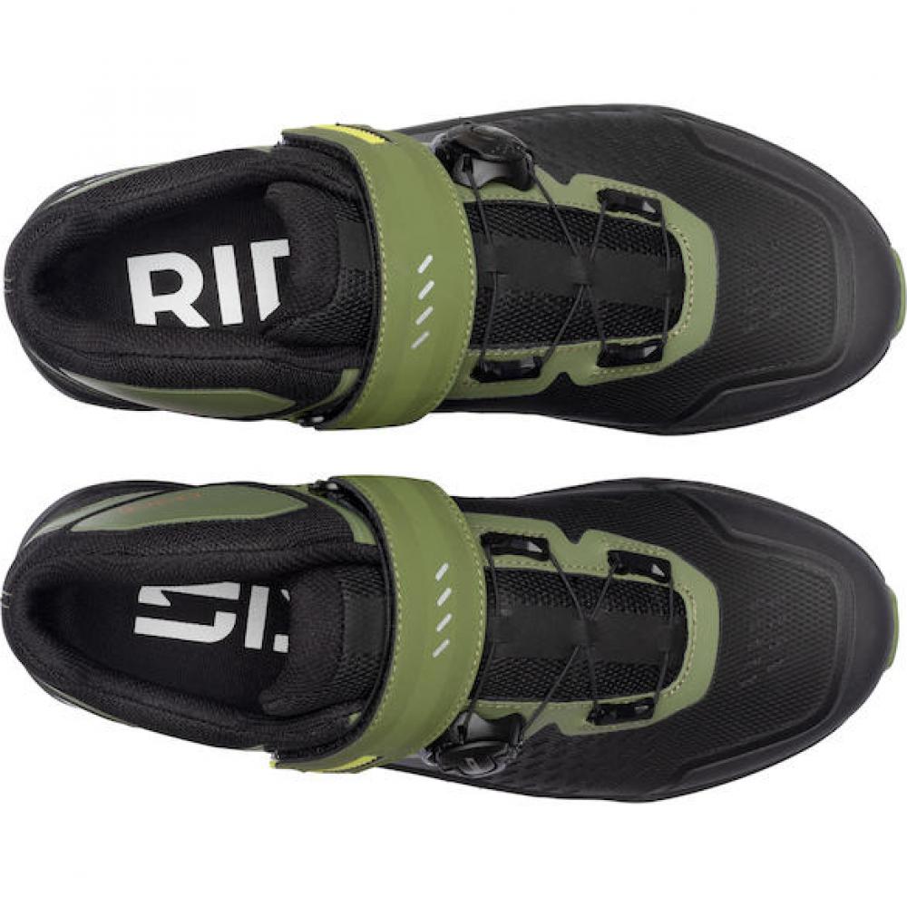 Sidi MTB DESCENTIO black/green 39 Schwarz/Grün - sicherer MTB- und Enduro-Schuh mit Top-Grip