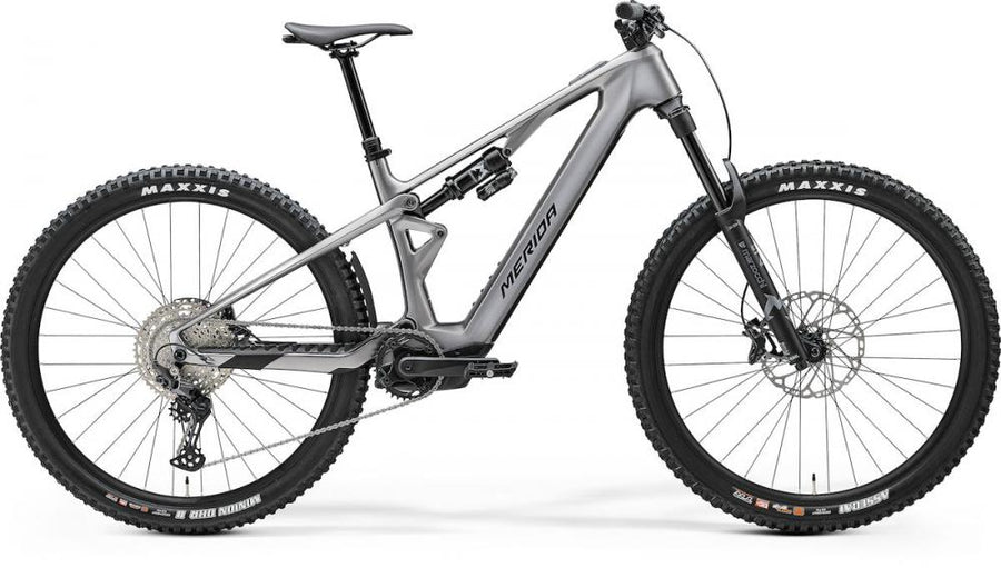 Merida eONE-SIXTY SL 6000 I1 gunmetal XL Grau - leistungsstarkes E-MTB für anspruchsvolle Trails