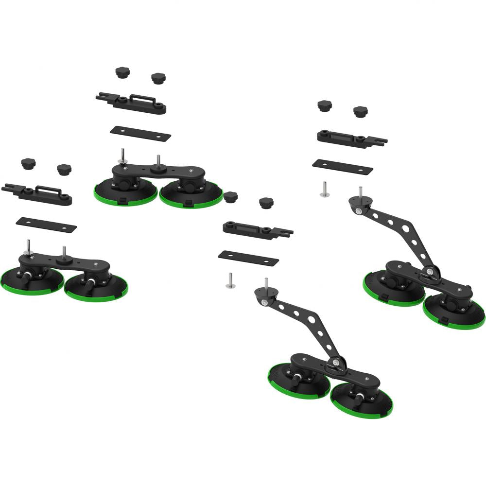 TreeFrog Dachboxträger 22X 4 x 150 x 330 mm Schwarz - flexible Lösung für Fahrzeuge ohne Dachträger