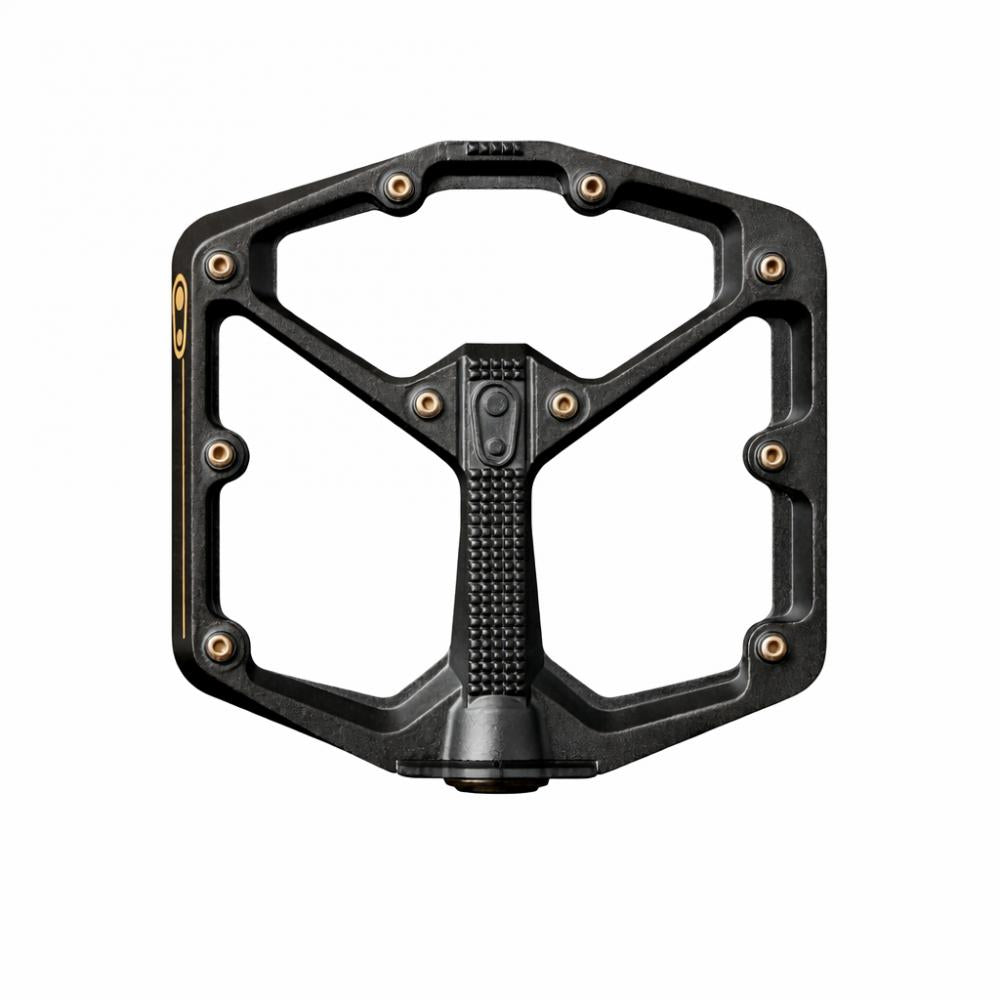 Pedal Body Pedalkörper, Stamp V1, Level 7+11, Large, Rechts, Schwarz Gold