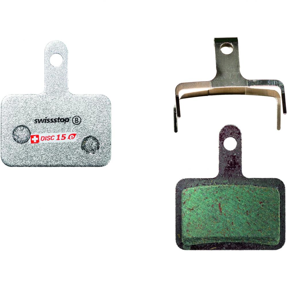 SwissStop Disc 15 E Bremsbeläge für E-Bikes - Shimano kompatibel, leise & hitzebeständig