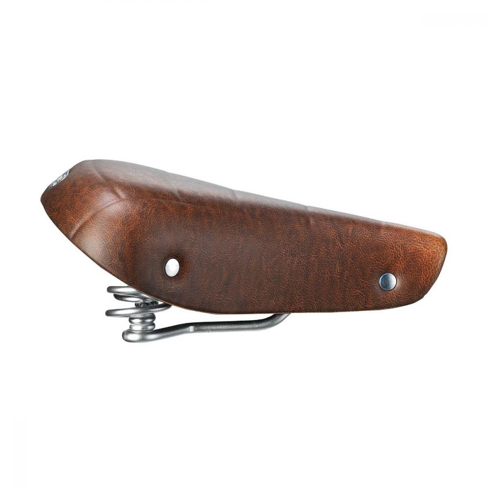 Brauner Selle Royal Ondina Relaxed Unisex Fahrradsattel mit Royalgel, Federn & Clip-System