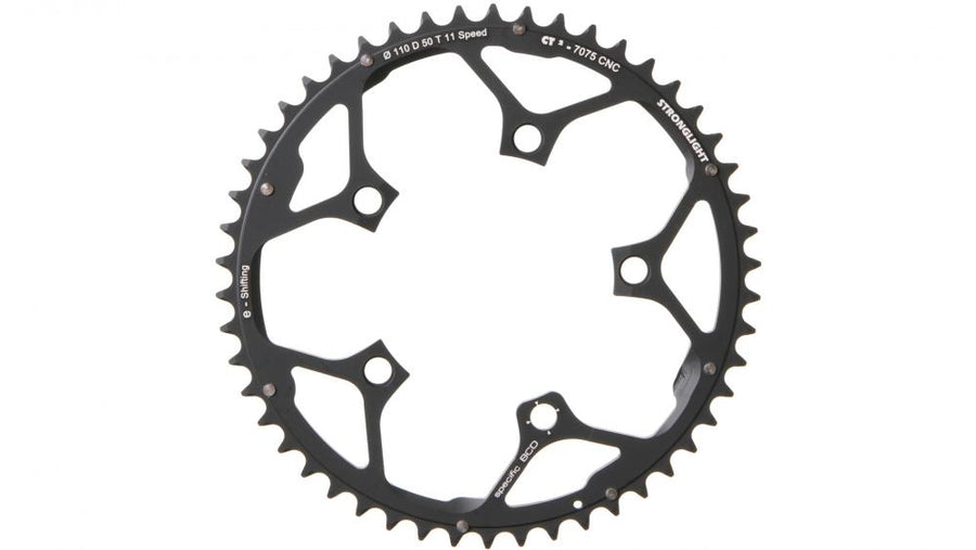 Stronglight Kettenblatt CT2 schw Campa SR EPS 110MM 50Z