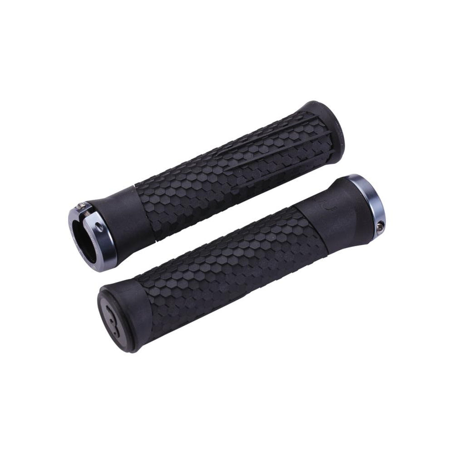 BBB Cycling BBB Griffe Python 142mm schwarz - ergonomische Fahrradgriffe für mehr Kontrolle