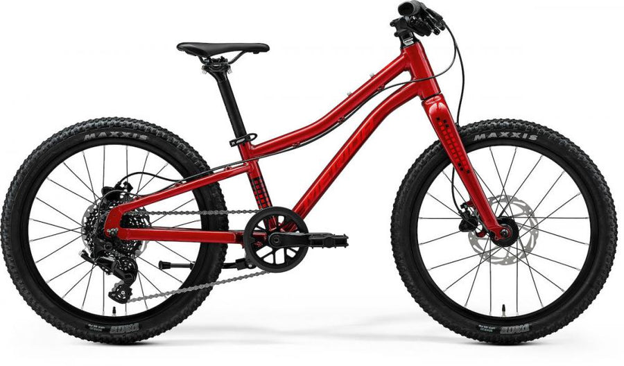 Merida MATTS J. 20+ dark strawberry(race UNI rot - kindgerechtes MTB mit Plus-Bereifung
