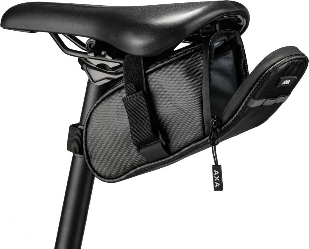 AXA Kit ULC 130 mit Satteltasche 130 - sicheres Kettenschloss-Set für Fahrräder
