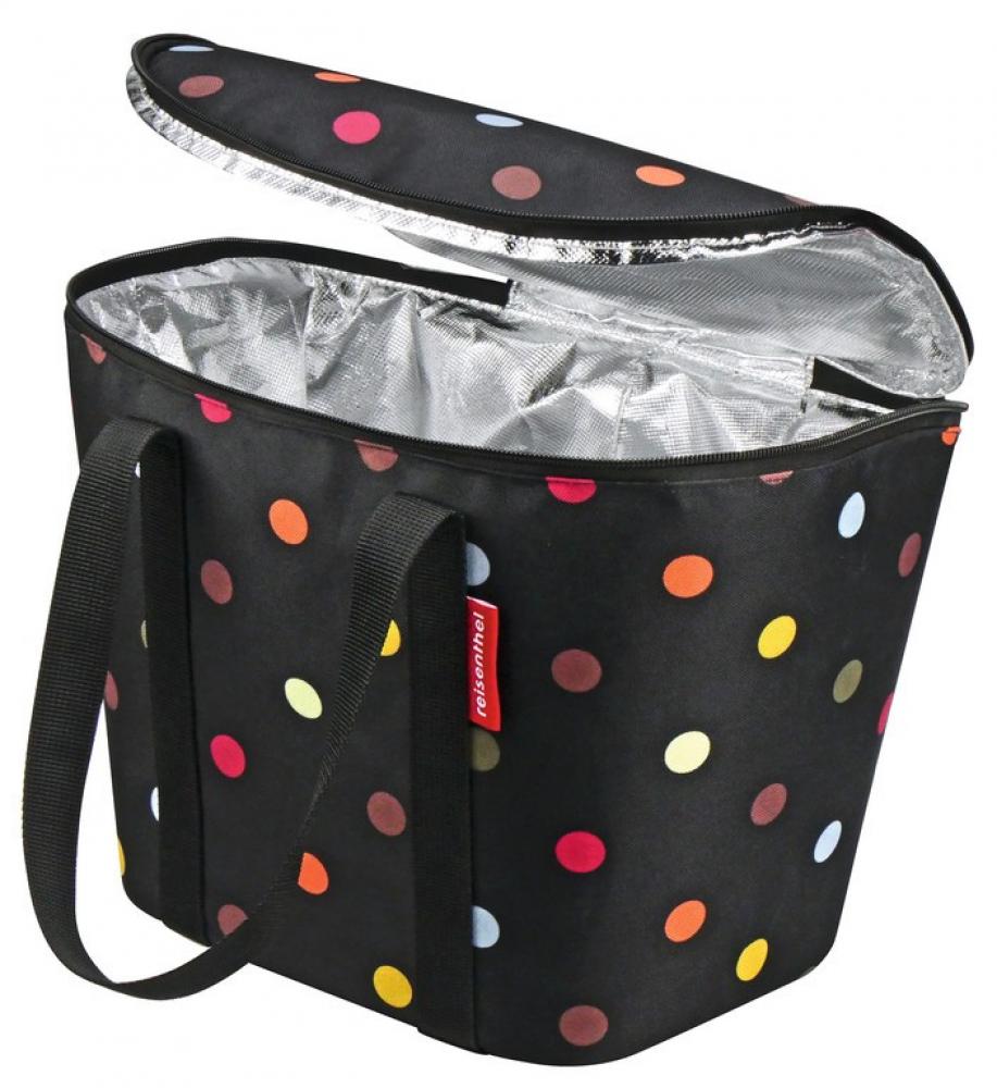 KLICKfix Thermo-Tasche für Lenkerkorb dots 34x26x25 cm