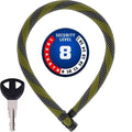 Abus Kettenschloss Ivera Chain 7210 color L 110 cm D 7 mm racing gelb
