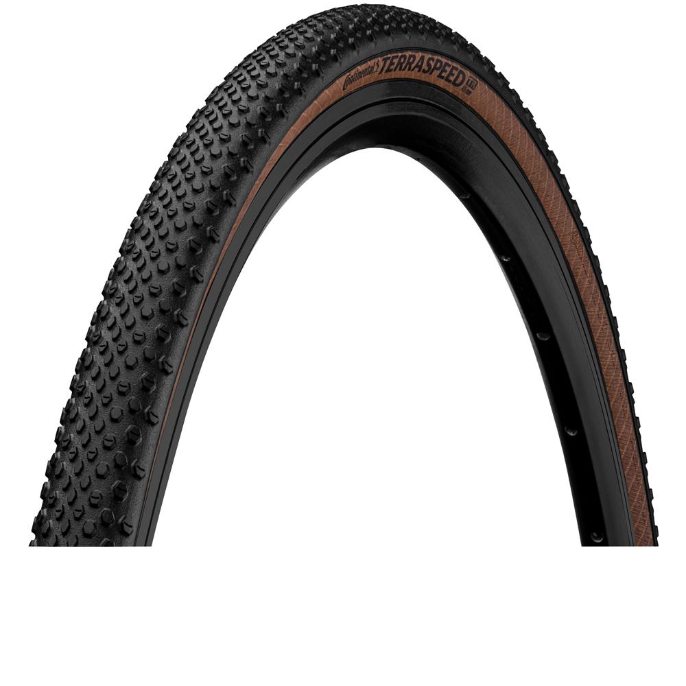 Continental Reifen Terra Speed ProTection 28x1.70 45-622 schwarz/braun TLR E-25 faltbar - Faltreifen