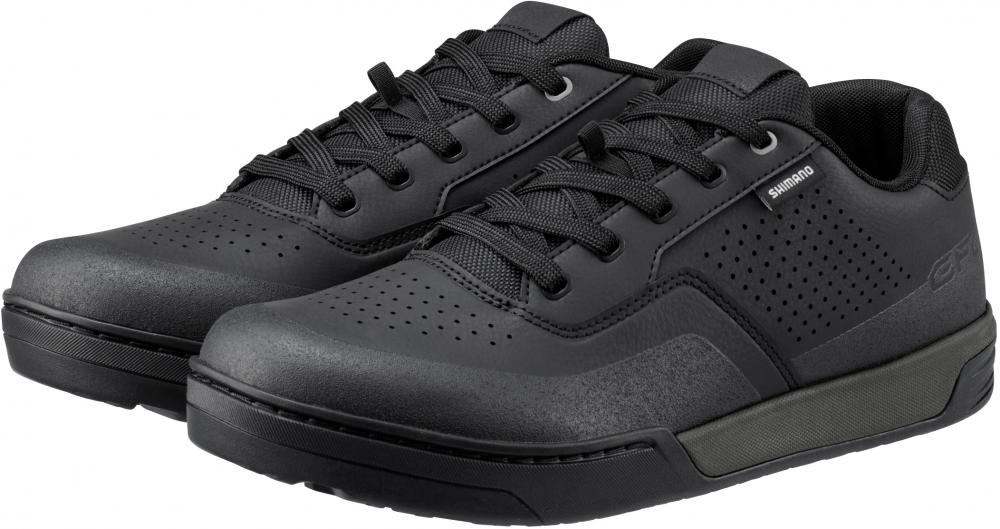 SHIMANO Fahrradschuhe GF600 Herren/Damen MTB FLATPEDAL Fahrradschuhe Größe 38 Schwarz