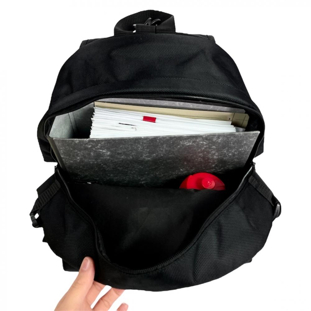 Haberland Bike-Rucksack Lucky Active Plus schwarz - vielseitige Gepäckträger-Tasche