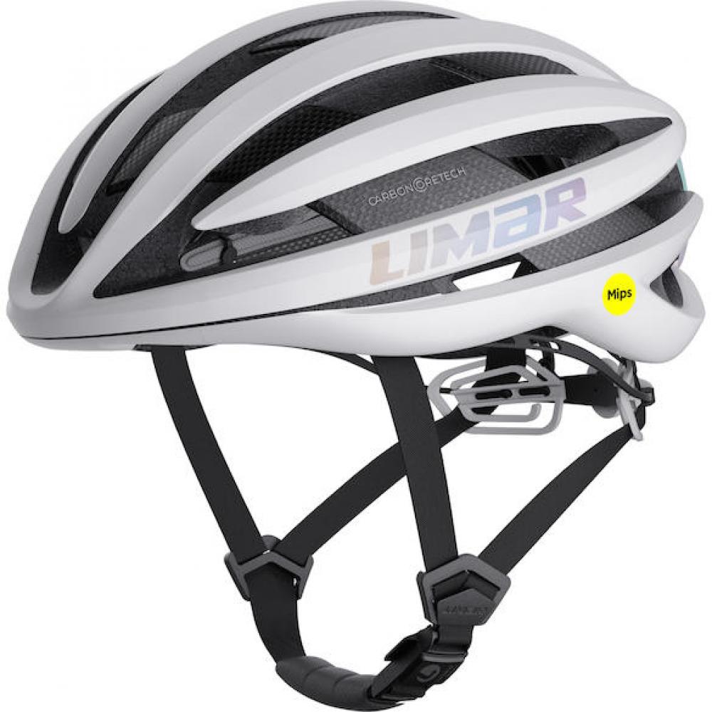 Limar Air Pro + Mips Iridescent White M - ultraleichter Aero-Rennradhelm mit maximaler Sicherheit