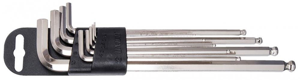 Sechskantstiftschlüsselset Lang Rot,kunststoffclip,1,5-10mm,220/3slph-us
