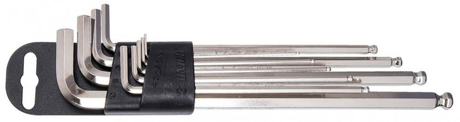 Unior Sechskantstiftschlüsselset lang rot,Kunststoffclip,1,5-10mm,220/3SLPH-US