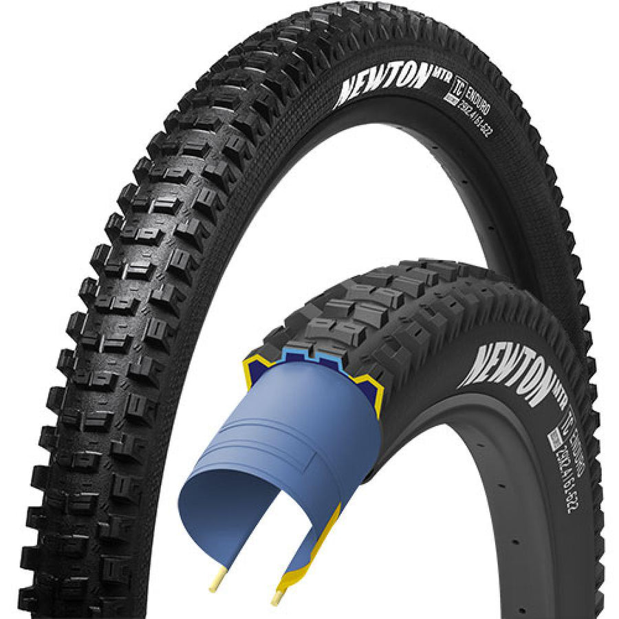 Goodyear Reifen Newton MTR Enduro 27.5x2.40\" 61-584 schwarz TC faltbar