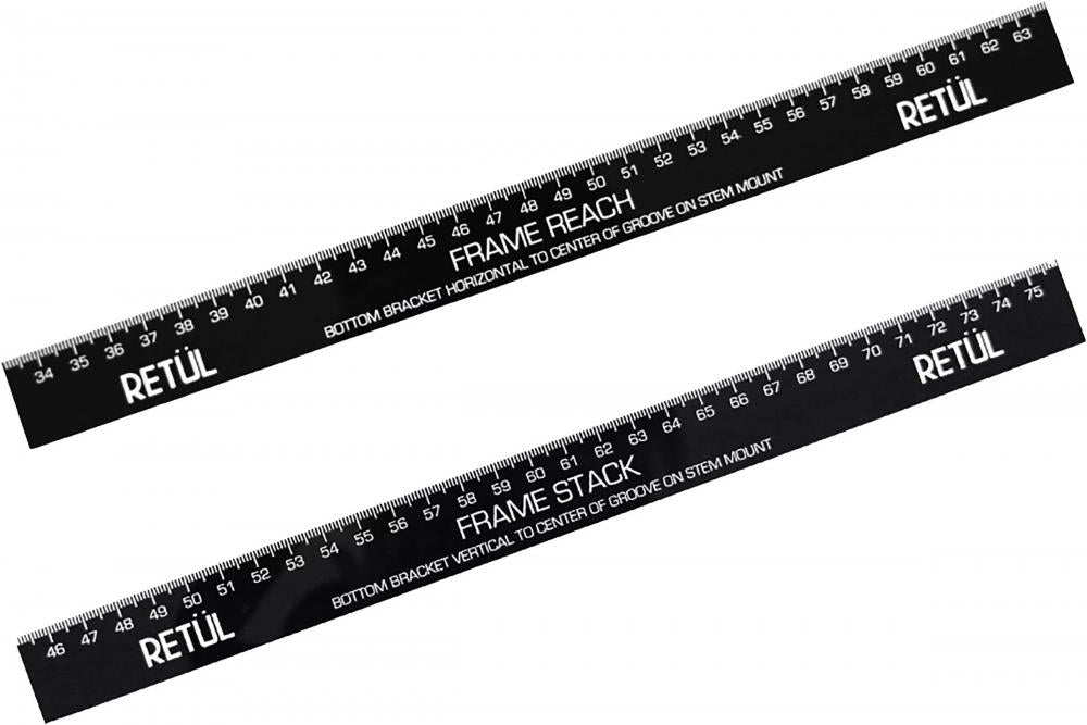Specialized RETUL MUVE STACK AND REACH RULER One Size BLACK - präzise Bike-Fitting-Messung - FIT TOOL
