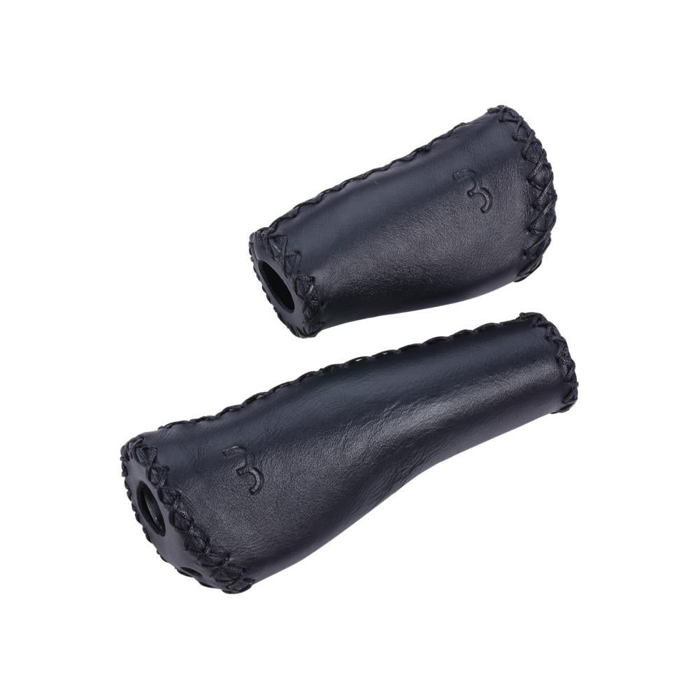Bbb Griffe Leatherfix 92/135mm Schwarz 92 - Ergonomische Echtleder-fahrradgriffe