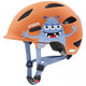 uvex OYO Style Kinderhelm in Monster Papaya Matt (45-50 cm), mit xTRA Shield und KID PROtect optimalen Schutz für Stirn und Hinterkopf
