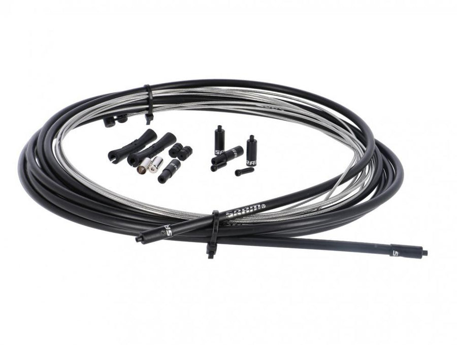 SRAM Schalt-/ Bremskabel-Kit SlickWire Pro / Bremskabel - 5 mm, schwarz