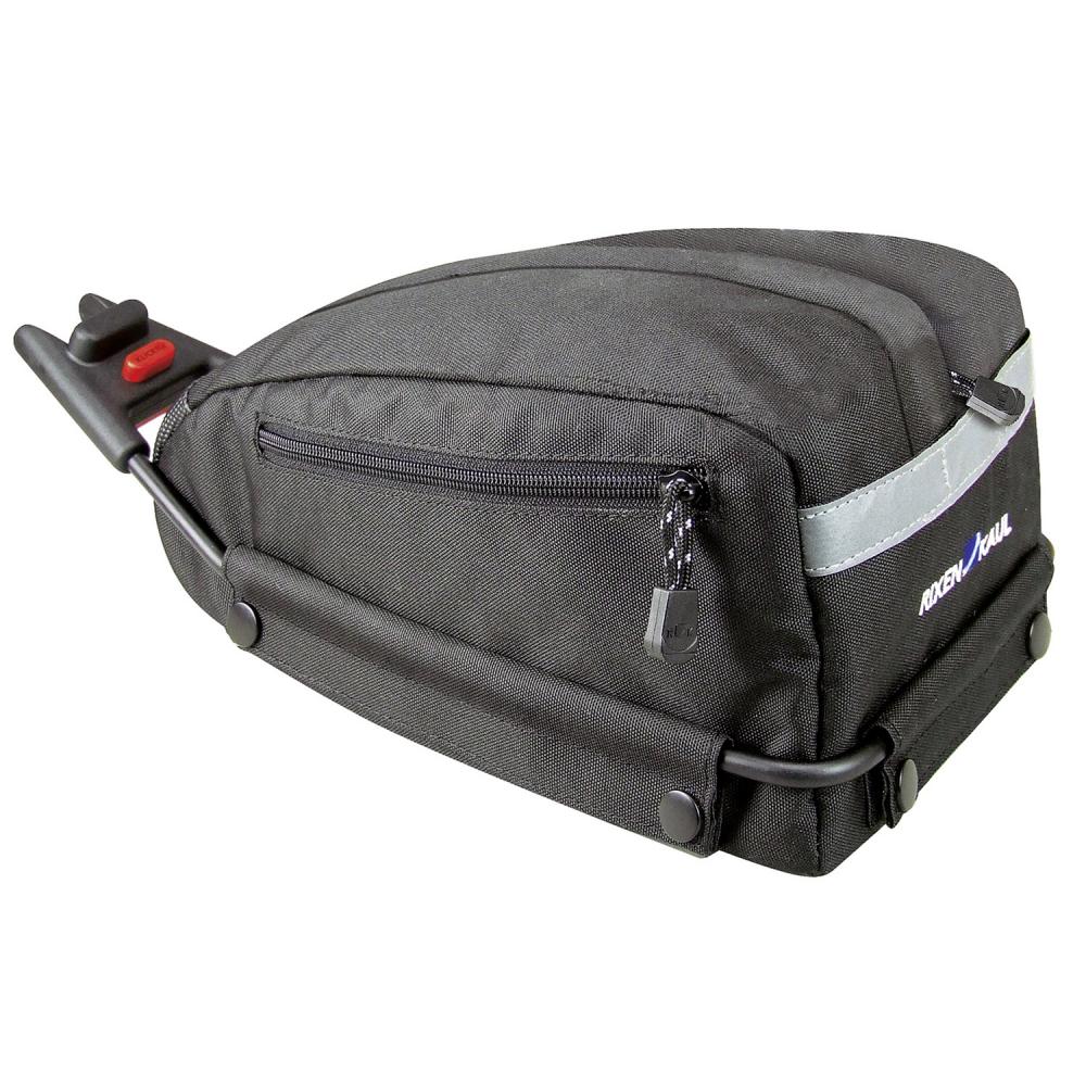 KLICKfix Satteltasche Contour SF schwarz Größe 14x28x15 cm 4l Contour Adapter