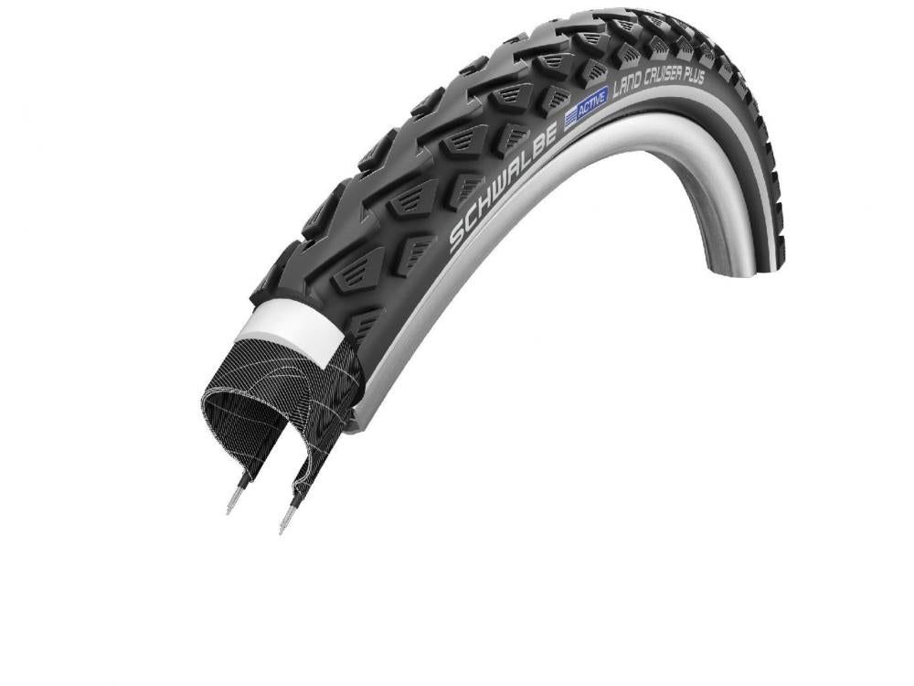 Schwalbe Reifen Land Cruiser Plus 24x2.00 Zoll (50-507) Draht schwarz Reflex E-25