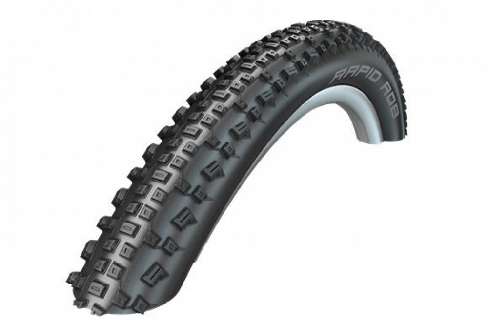 Schwalbe Rapid Rob HS425 Mountainbike Reifen 26x2.10 mit grobem Stollenprofil.