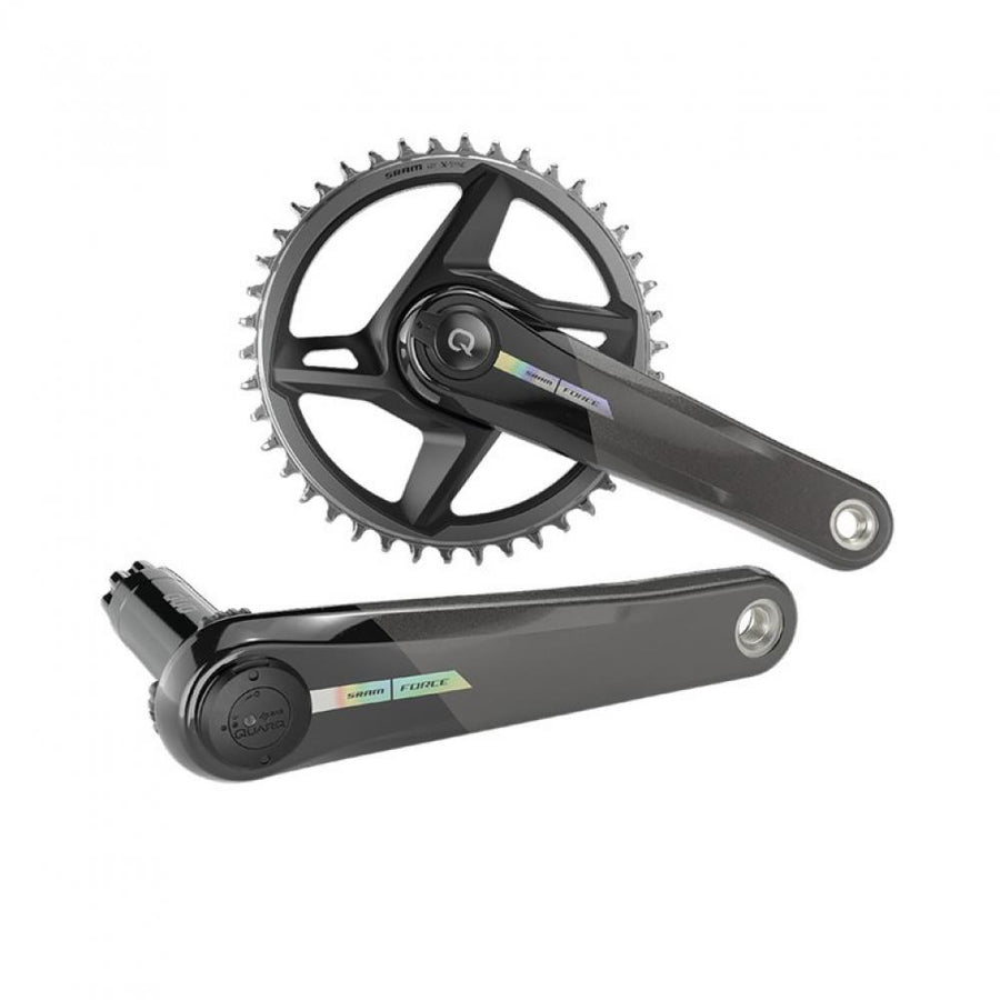 SRAM Force 1 AXS Powermeter Kurbel 40Z DUB, 175mm. Präzise Leistungsmessung.