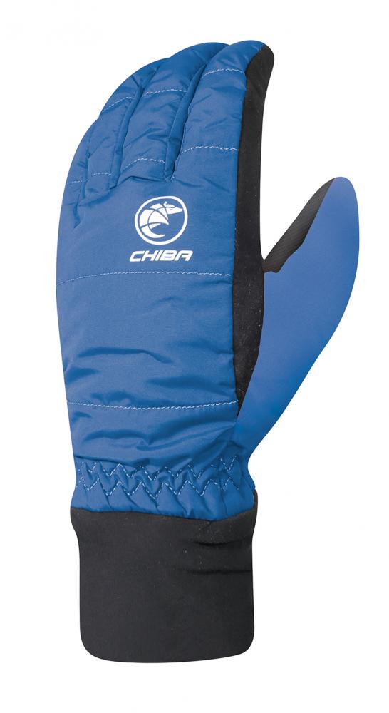 CHIBA City Liner Kids - wasserdichte Kinder-Radhandschuhe aqua, Größe L
