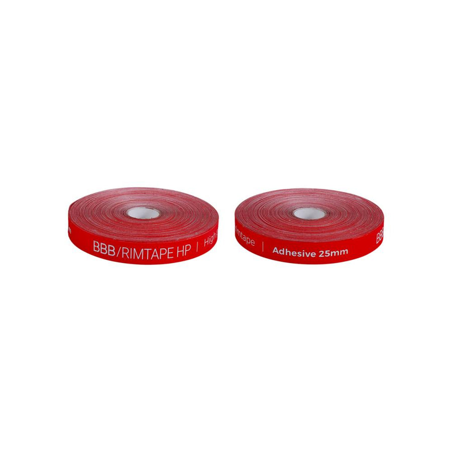 BBB Cycling BBB Felgenband HP 45mtr. 700Cx25mm 25 mm rot - sicheres Hochdruck-Felgenband