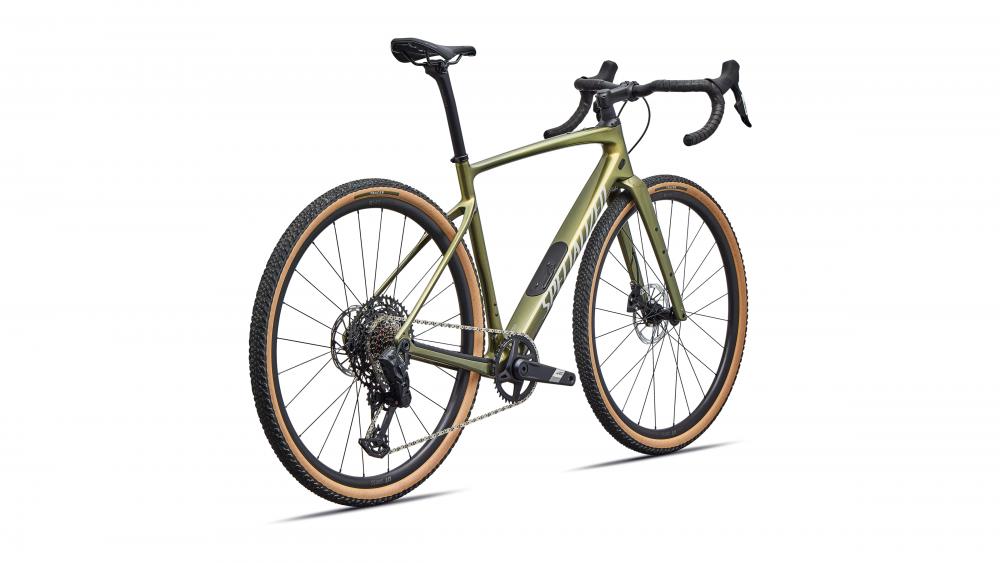 Specialized Diverge Comp Gravel Bike 52cm - Laurel Green Metallic/Gold Pearl - Gravelbike