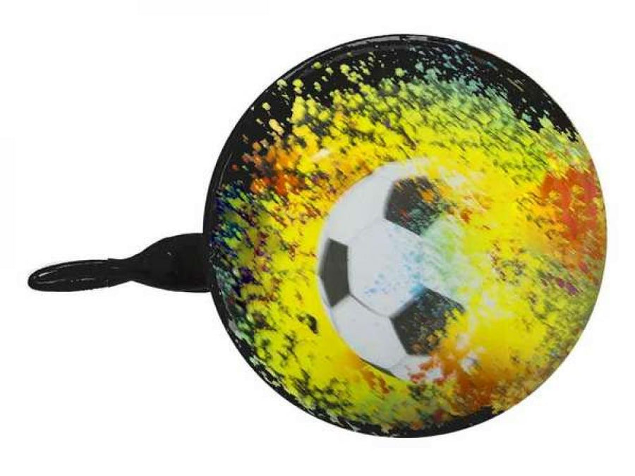 BB Klostermann beBell Klingel Fußball schwarz