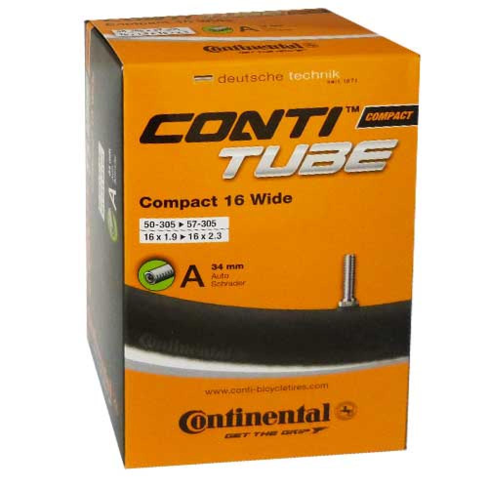 Continental Schlauch Conti 16x1.90-2.30" 50-57/305 Compact 16"" wide AV 34mm"