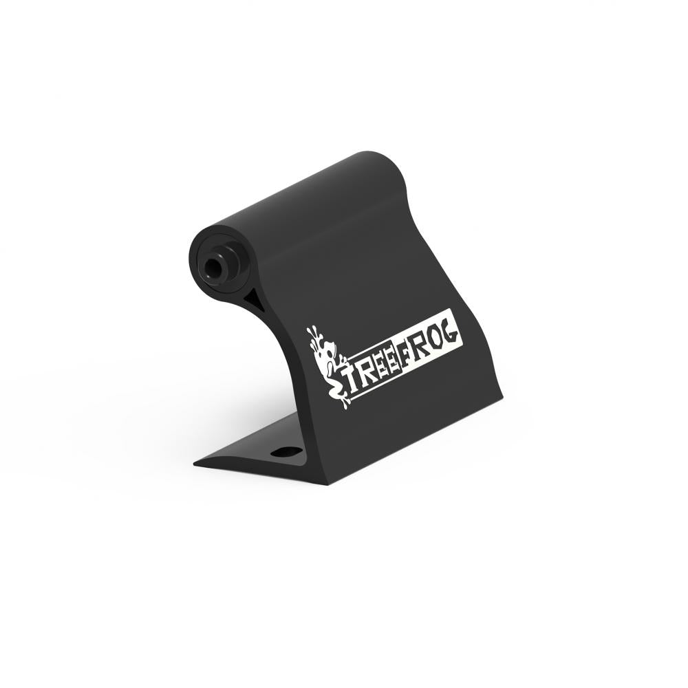 TreeFrog Fork Mount 9 x 80 80 Schwarz - sicherer Transport für Kinderfahrräder