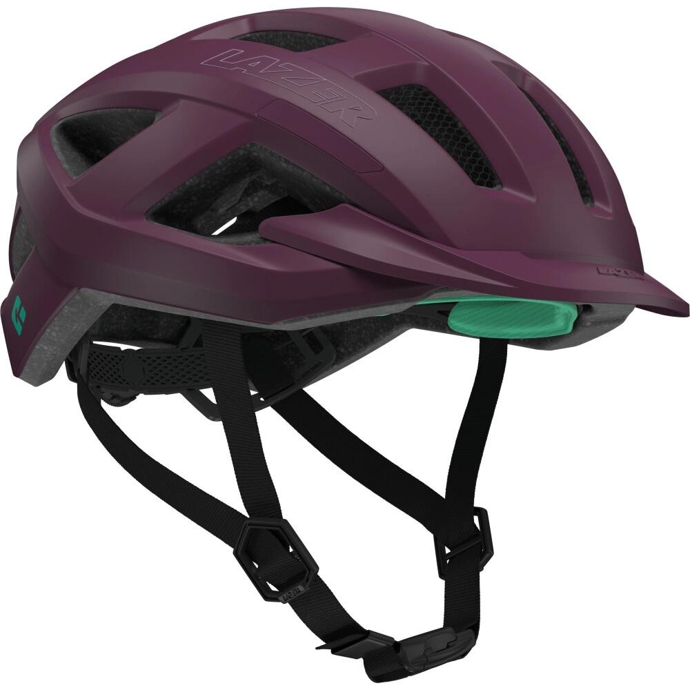 LAZER Cerro KinetiCore matte tyrian M - sicherer Allround-Fahrradhelm mit Komfort