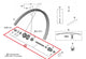 SHIMANO Hohlachse komplett für FH-TC500-HL Ersatzachse - passend für Shimano FH-TC500-HL Hinterradnabe